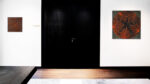Fleur Noir 50x50 cm 2016 (links) Roseta Negra 97×97 cm 2012 (rechts)