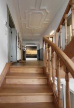 Treppe im Pfarrhaus zum ersten Stock
